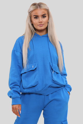 Utility Pocket Hooded Top & Trouser Fleece Co-ord