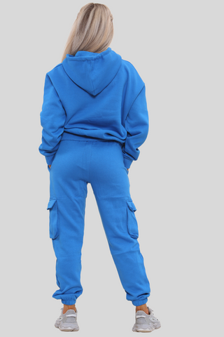 Utility Pocket Hooded Top & Trouser Fleece Co-ord