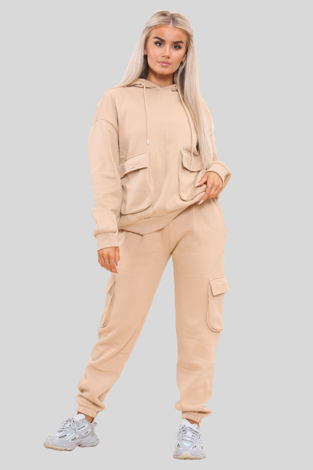 Utility Pocket Hooded Top & Trouser Fleece Co-ord