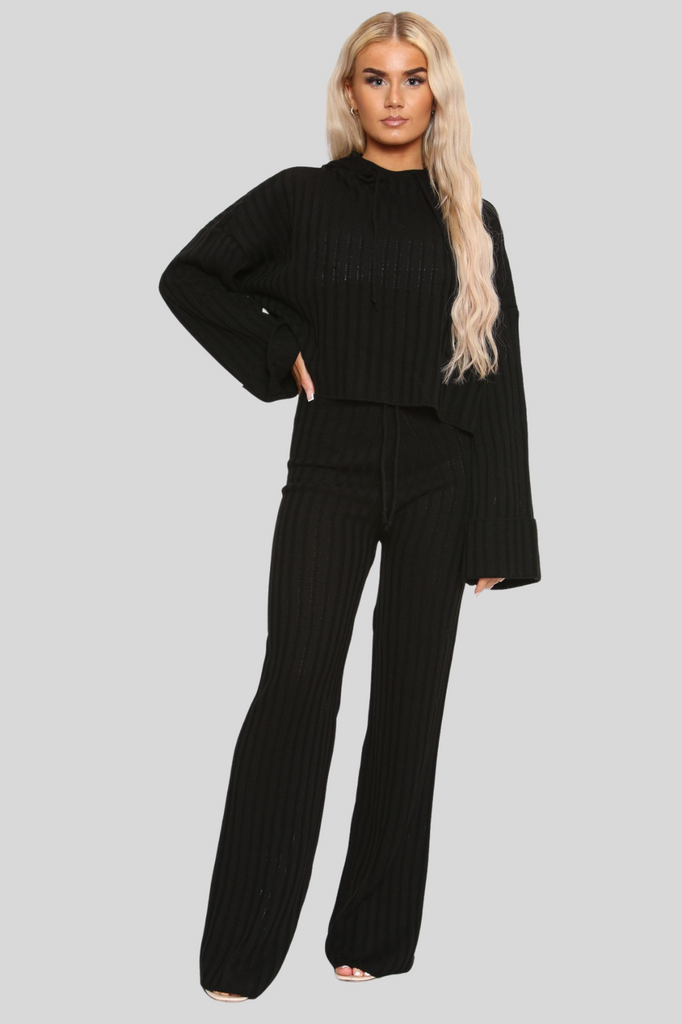 Arabella Hooded Wide Leg Set