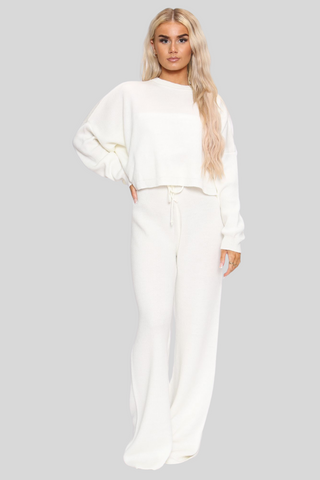 Kaia Wide Leg Loungewear Set