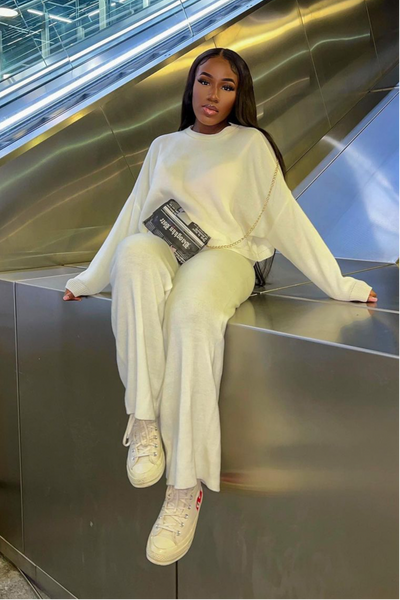 Kaia Wide Leg Loungewear Set