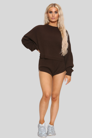 Faye Loungewear Top & Shorts Set