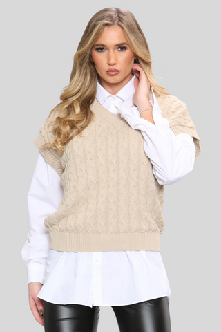 Tanya Stone Knitted Vest