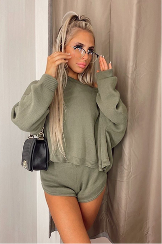 Faye Loungewear Top & Shorts Set