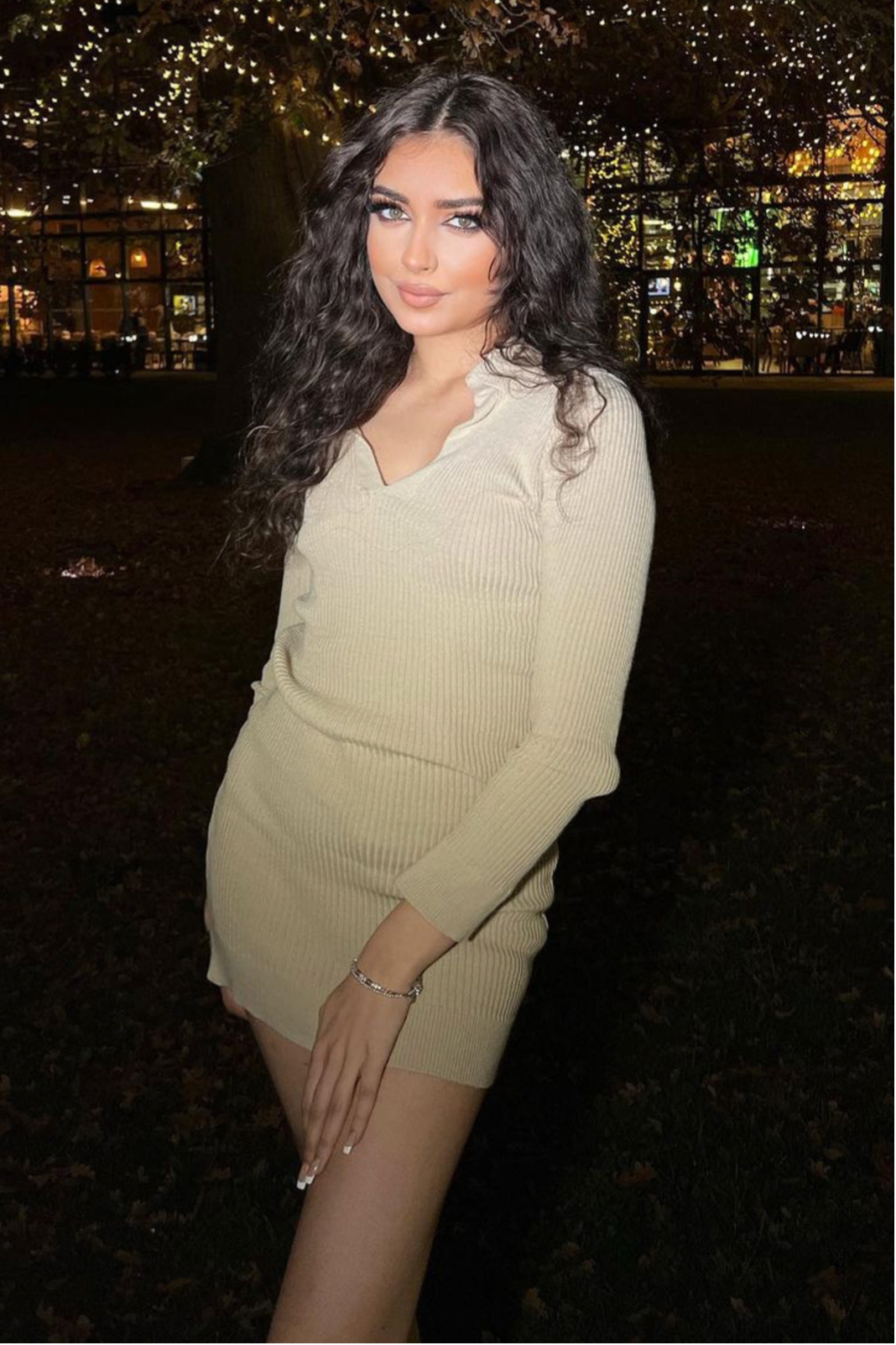 Amie Knit Jumper Dress