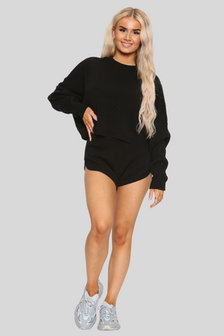 Faye Loungewear Top & Shorts Set