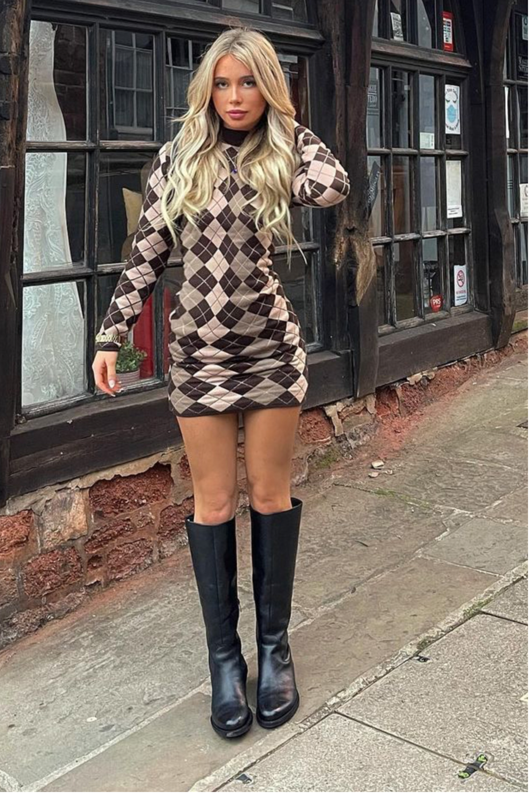 Zurie Knit Jumper Dress