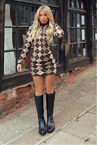 Zurie Knit Jumper Dress