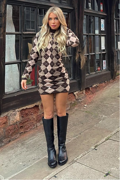 Zurie Knit Jumper Dress