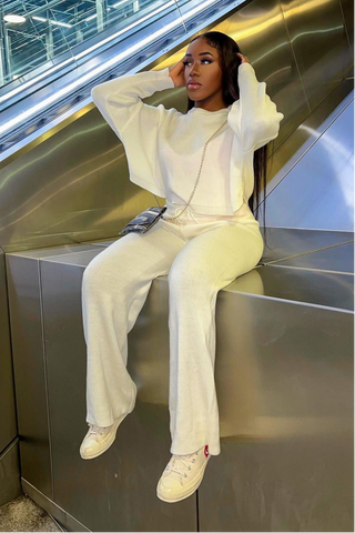 Kaia Wide Leg Loungewear Set