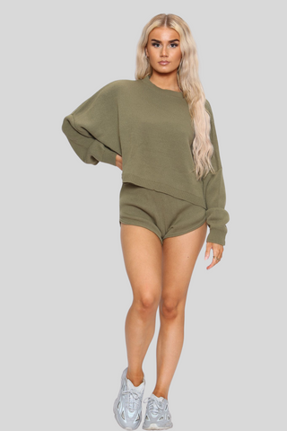 Faye Loungewear Top & Shorts Set