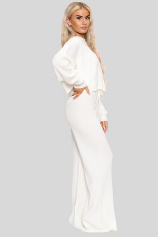 Kaia Wide Leg Loungewear Set