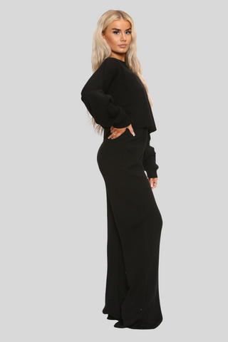 Kaia Wide Leg Loungewear Set