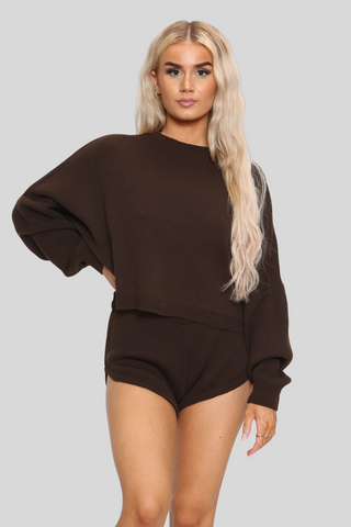 Faye Loungewear Top & Shorts Set