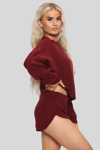 Faye Loungewear Top & Shorts Set