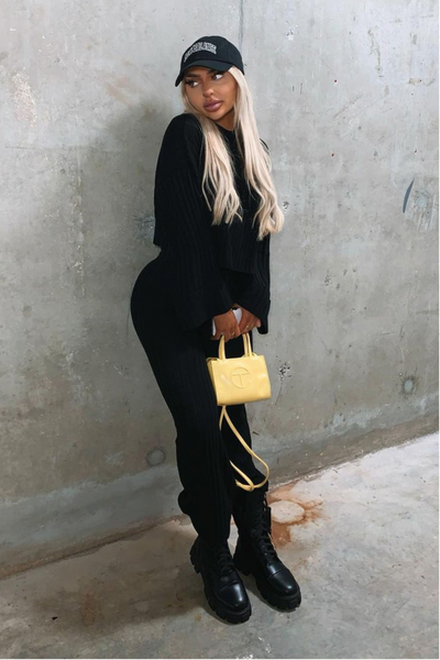 Arabella Hooded Wide Leg Set