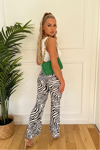 Stormie Ribbed Knitted Bralet