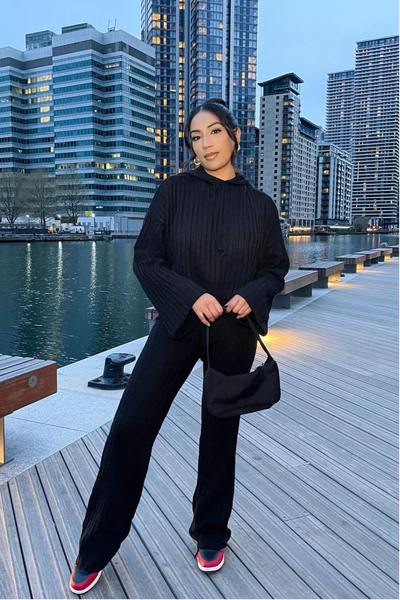 Arabella Hooded Wide Leg Set